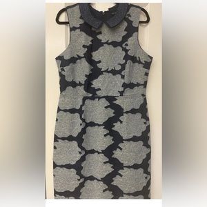 Let Me Be Dress. Size 12 Denim Embroidered Sheath Dress Perfect All Season Work